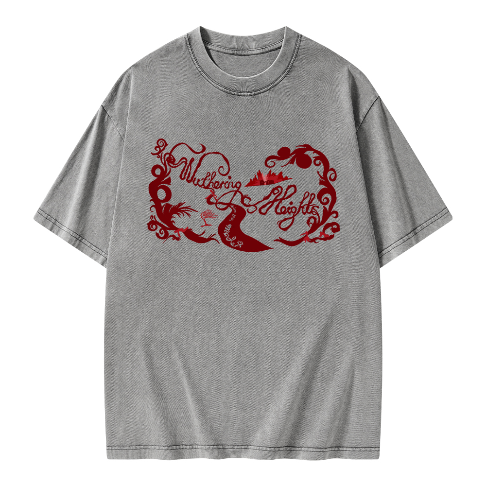 Pagewings Drive Me Mad Unisex Washed T-shirt