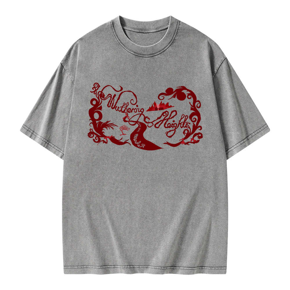 Pagewings Drive Me Mad Unisex Washed T-shirt