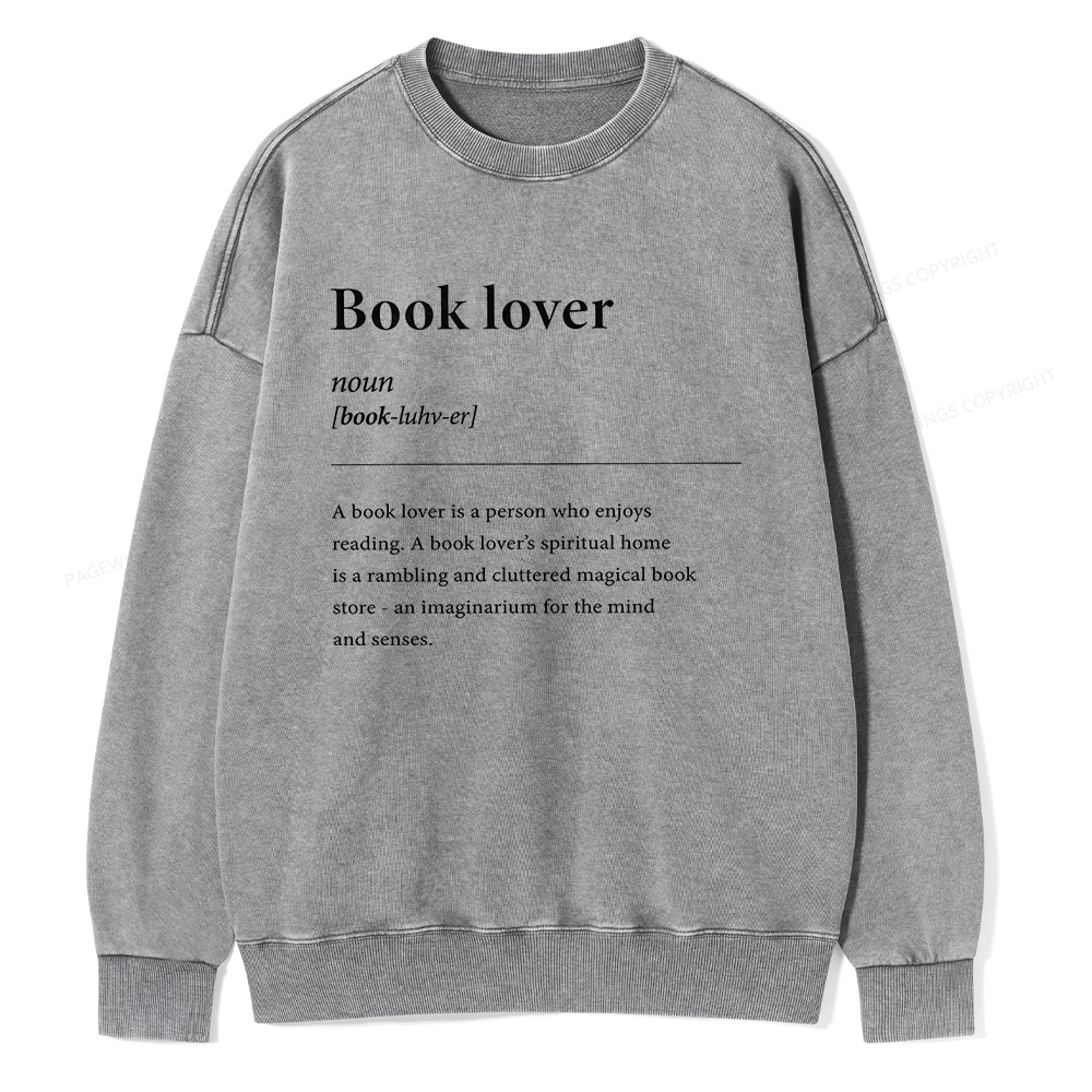 Pagewings An Imagination For The Mind And Senses Unisex Washed Sweatsh