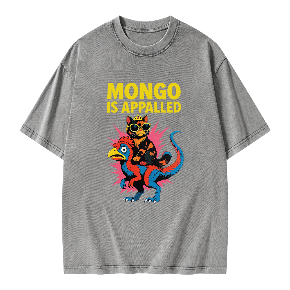 Pagewings Mongo Is Appalled Unisex Washed T-shirt