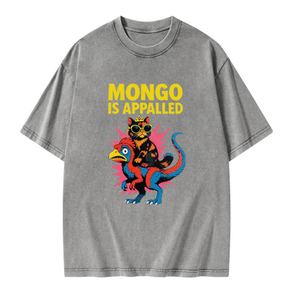 Pagewings Mongo Is Appalled Unisex Washed T-shirt