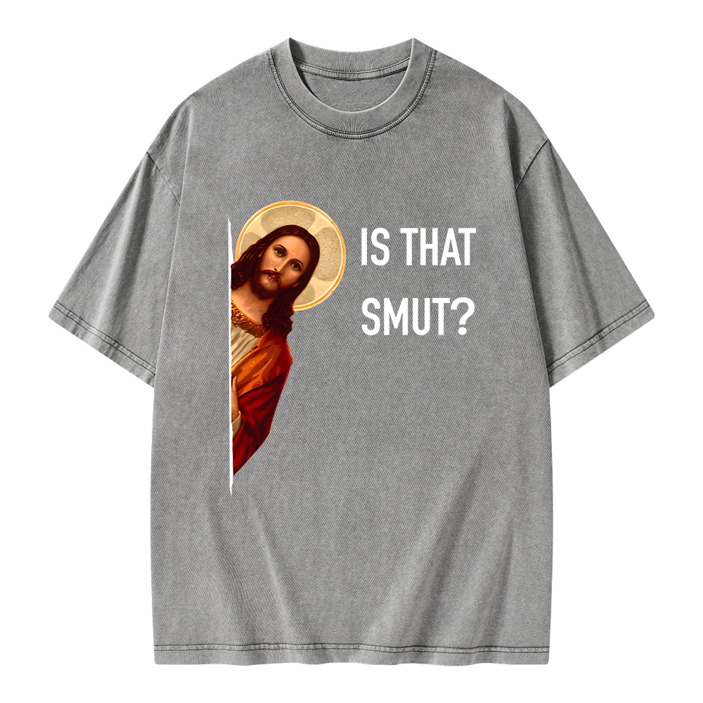 Pagewings Is That Smut Unisex Washed T-shirt