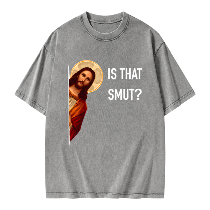 Pagewings Is That Smut Unisex Washed T-shirt