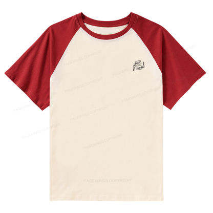 Pagewings Room Numbers Raglan T-shirt