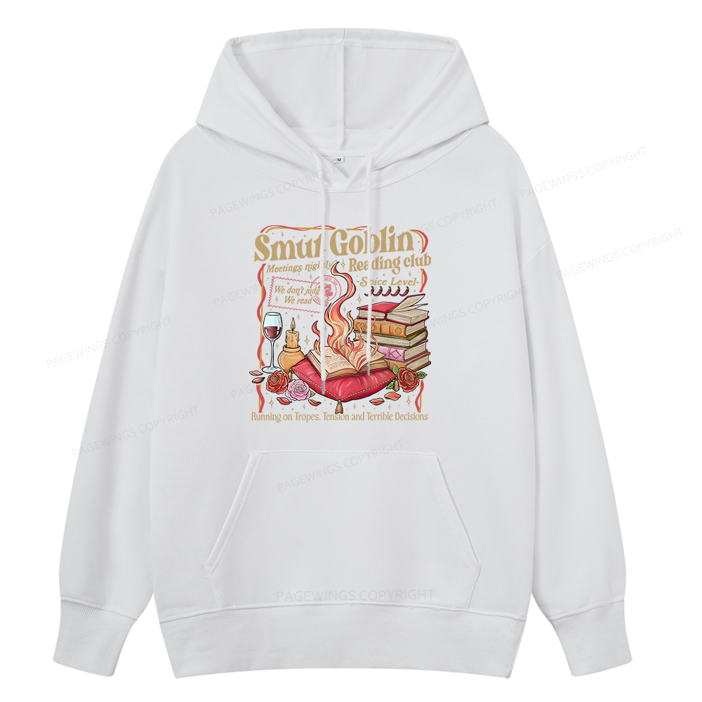 Pagewings Smut Goblin Dark Romance Bookish Unisex Classic Hoodie