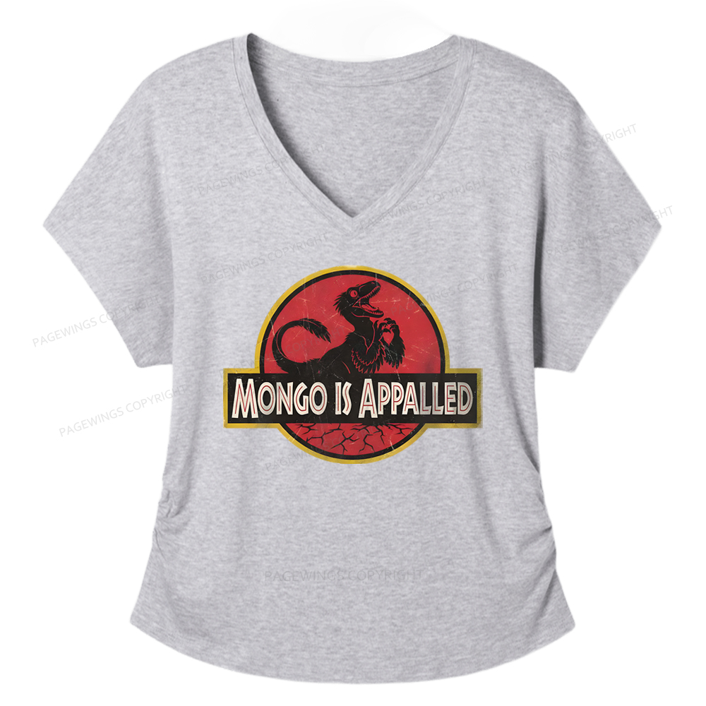 Pagewings Sci-Fi Book Lover Soft Women's Modal V-neck T-shirt
