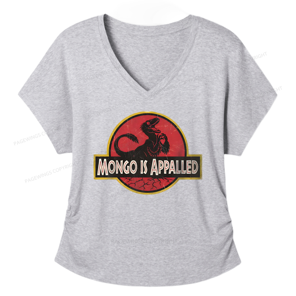 Pagewings Sci-Fi Book Lover Soft Women's Modal V-neck T-shirt