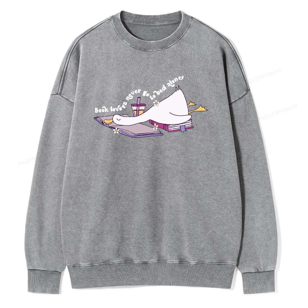Pagewings Cute Trendy  Design for Shirt Unisex Washed Sweatshirt