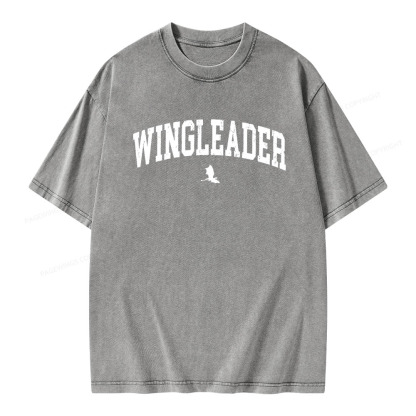 Pagewings Wingleader Unisex Washed T-shirt