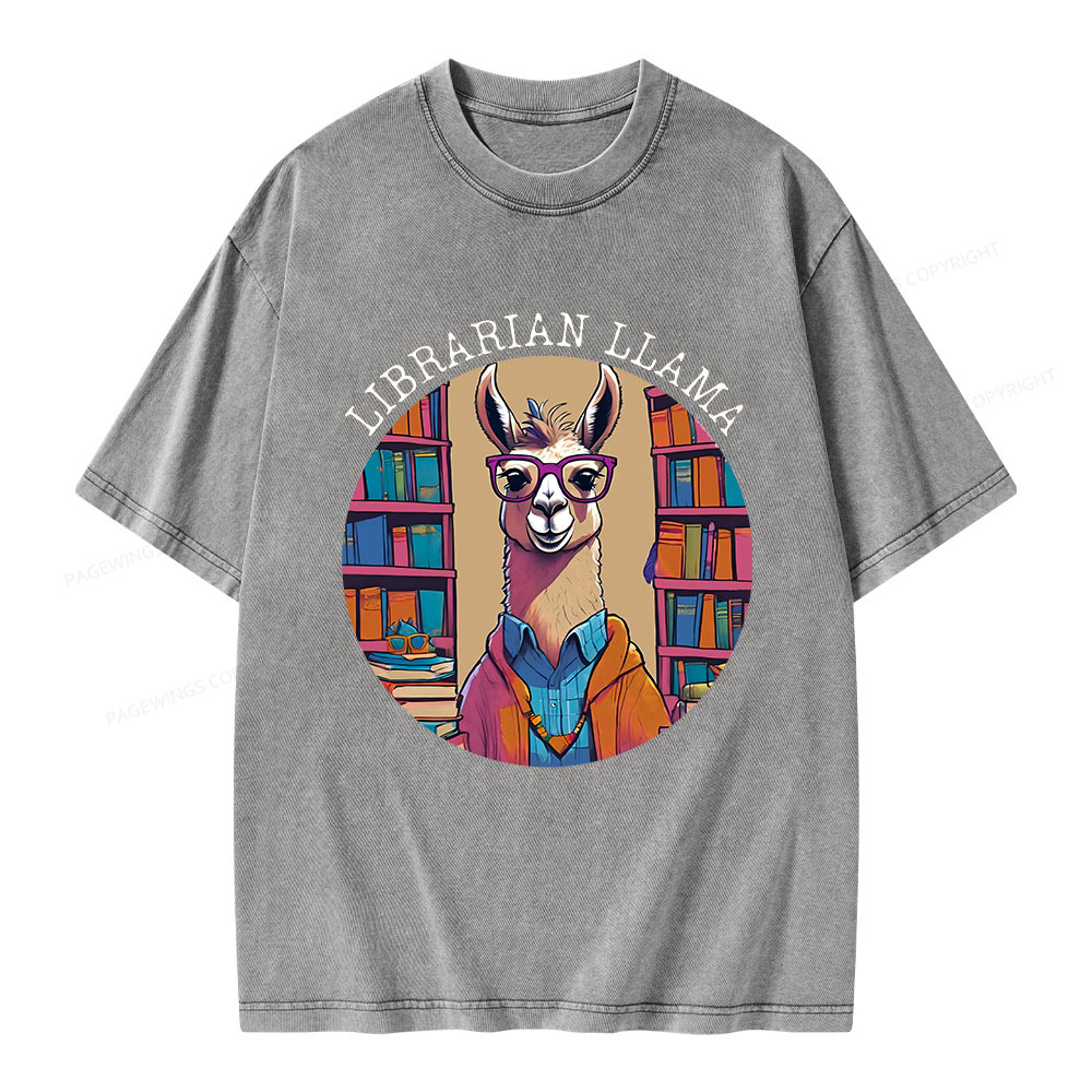 Pagewings Unleash Your Inner Bookworm Unisex Washed T-shirt