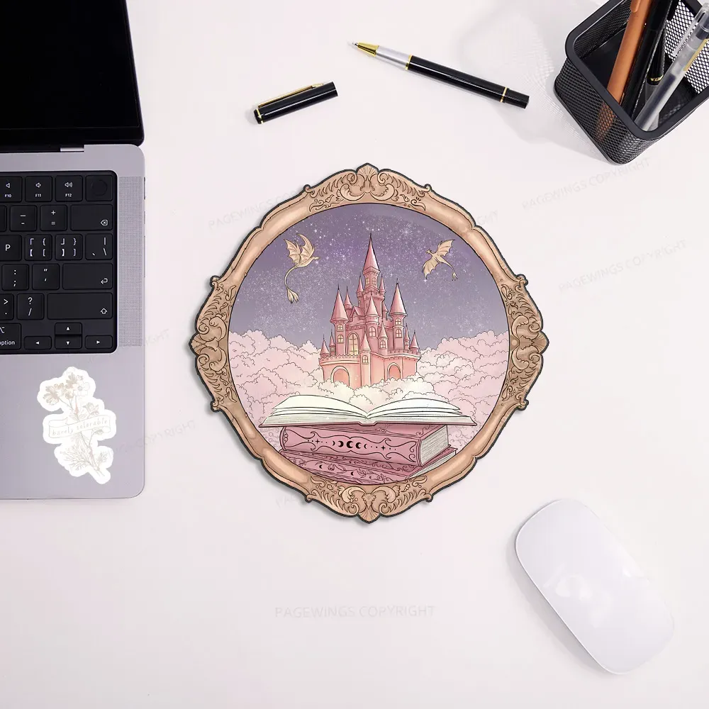 Pagewings Magic Books Mouse Pad