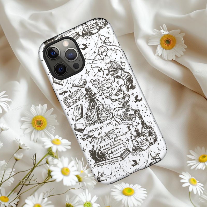 Pagewings Fantasy Book Phone Case