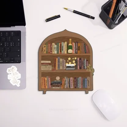 Pagewings Book Cabinet Mouse Pad