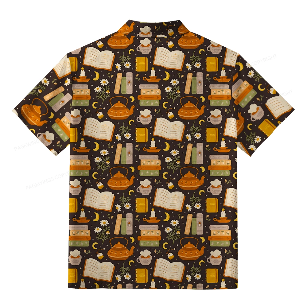 Pagewings Open A Book Open Your Mind Unisex Hawaiian Shirt