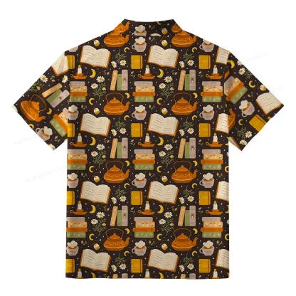Pagewings Open A Book Open Your Mind Unisex Hawaiian Shirt