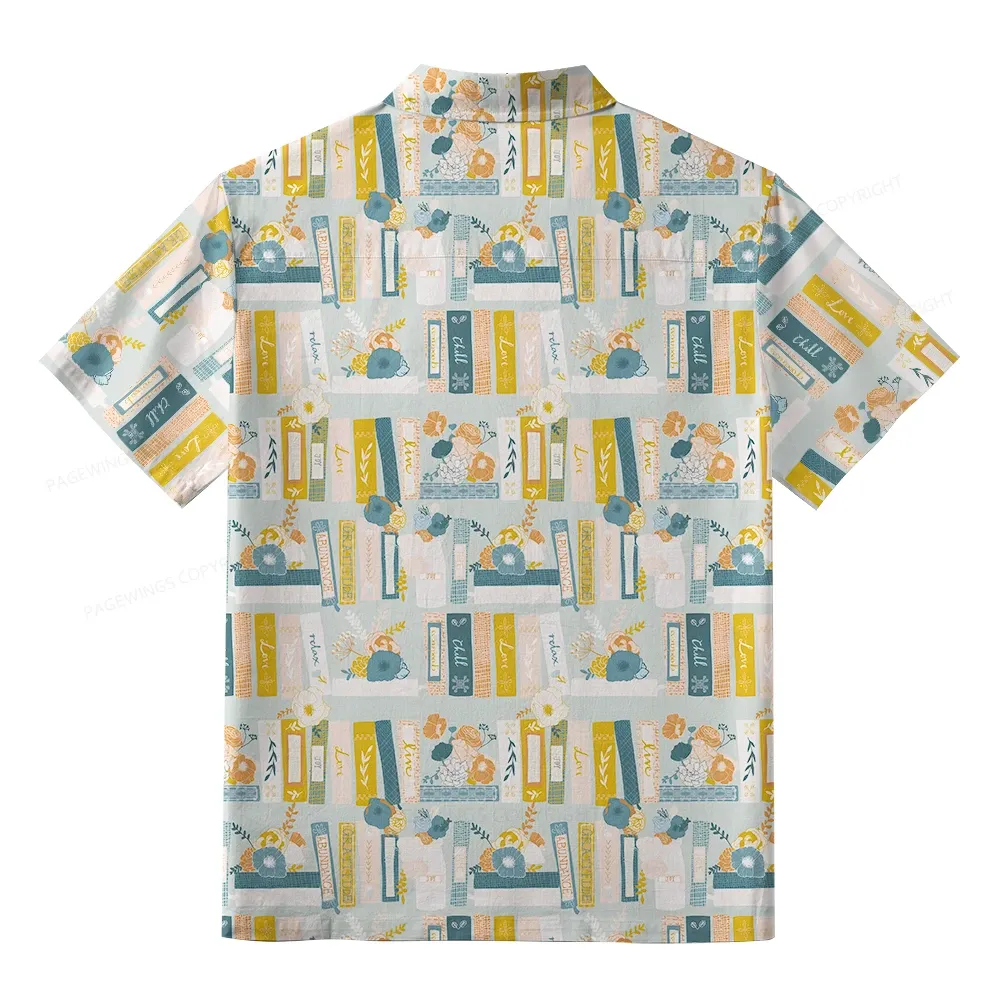 Pagewings Always Carry a Book Unisex Hawaiian Shirt