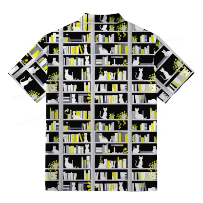 Pagewings Everyone Belongs At The Library Unisex Hawaiian Shirt