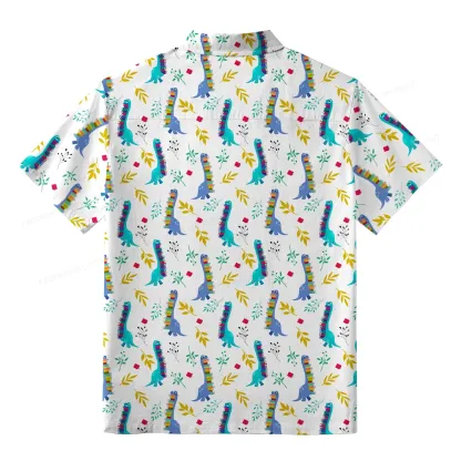 Pagewings  Book Dinosaurs Unisex Hawaiian Shirt