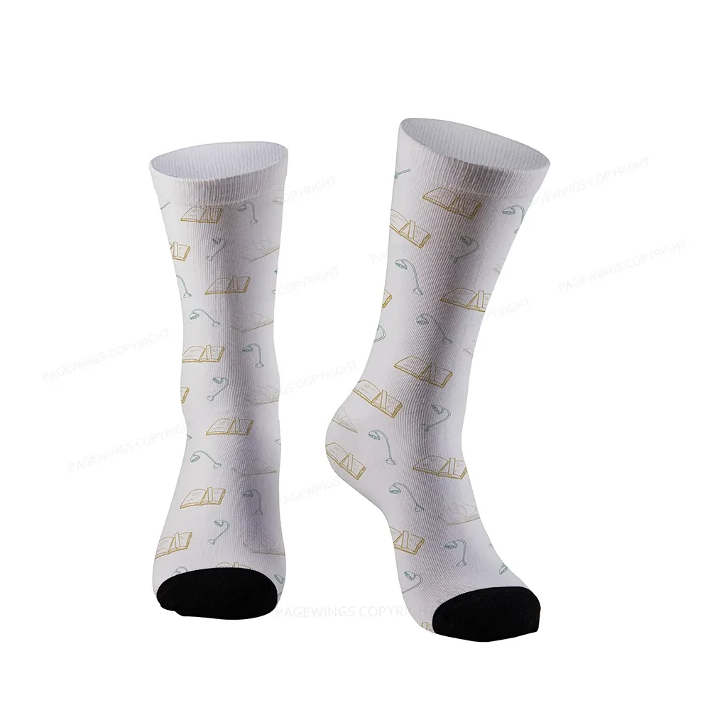 Pagewings Read Banned Books Socks