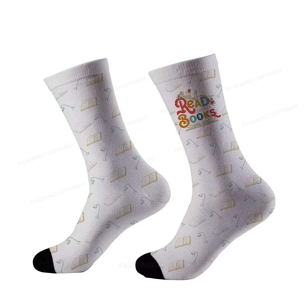 Pagewings Read Banned Books Socks