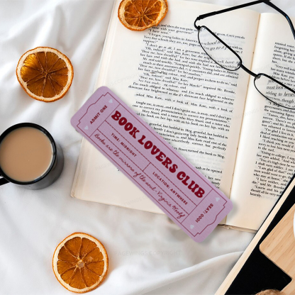 Pagewings Book Lovers Club Tracker Bookmark