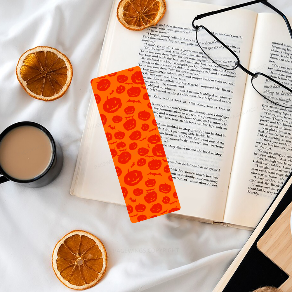 Pagewings Pumpkins Bookmark