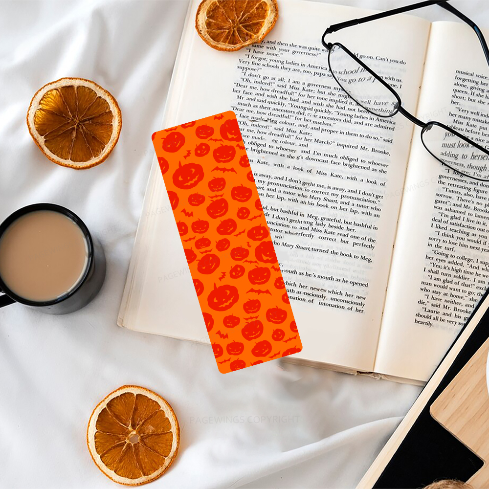 Pagewings Pumpkins Bookmark
