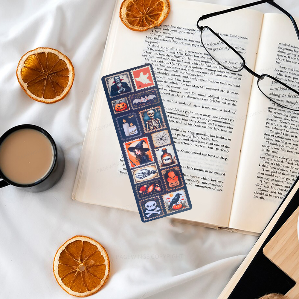 Pagewings Halloween Bookmark