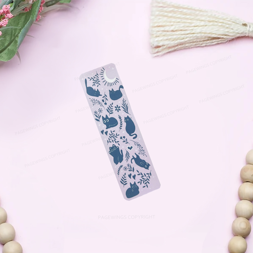 Pagewings Bookish Gift Cat Bookmark