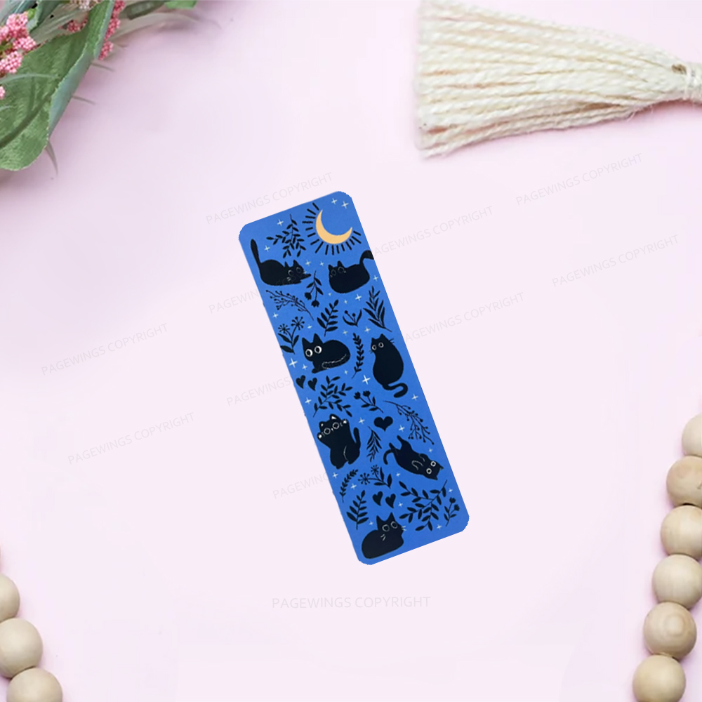 Pagewings Black Cat Bookmark