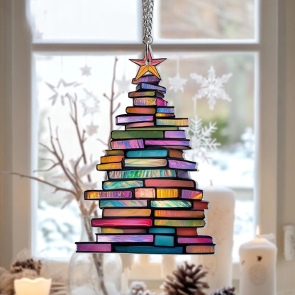 Pagewings Christmas Book Tree Ornament