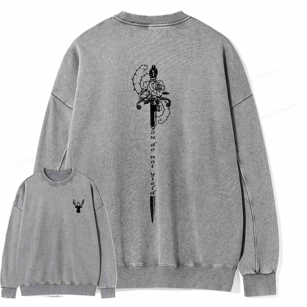 Pagewings  A Court of Thorns and Roses Court of Dreams Unisex Washed Sweatshirt