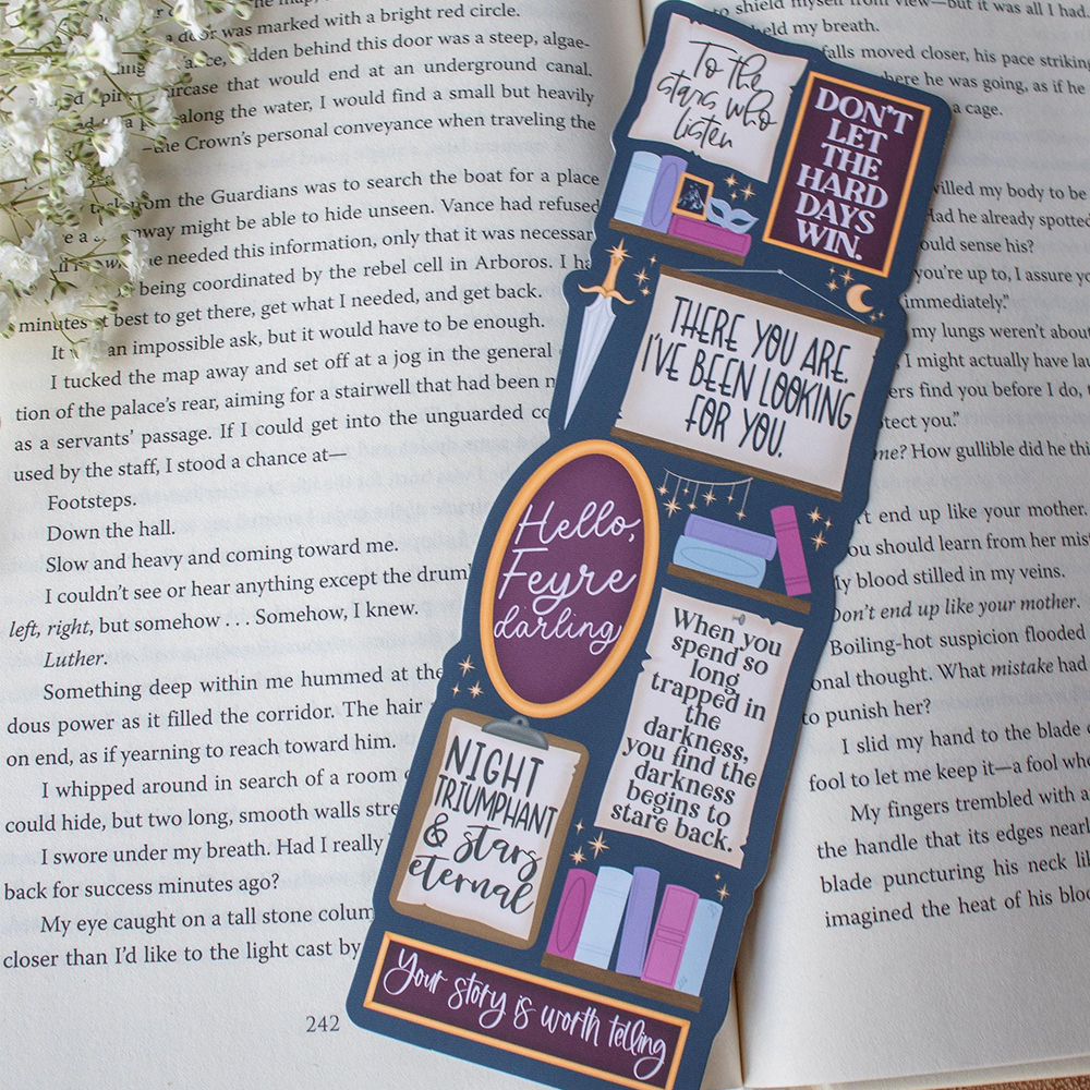 Pagewings Fantasy Quote Bookmark