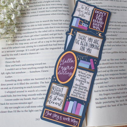 Pagewings Fantasy Quote Bookmark