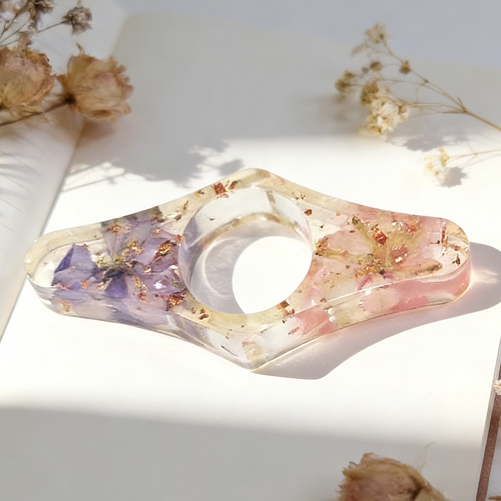 Pagewings Purple And Pink Floral Book Lover Book Page Holder