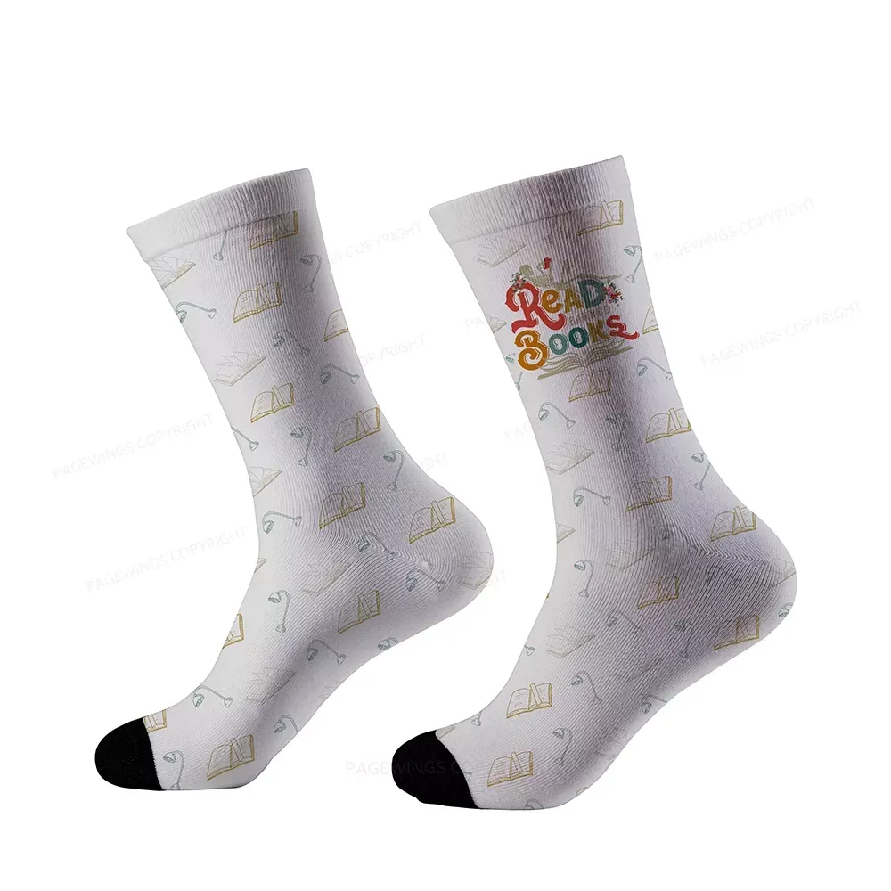 Pagewings Read Banned Books Socks