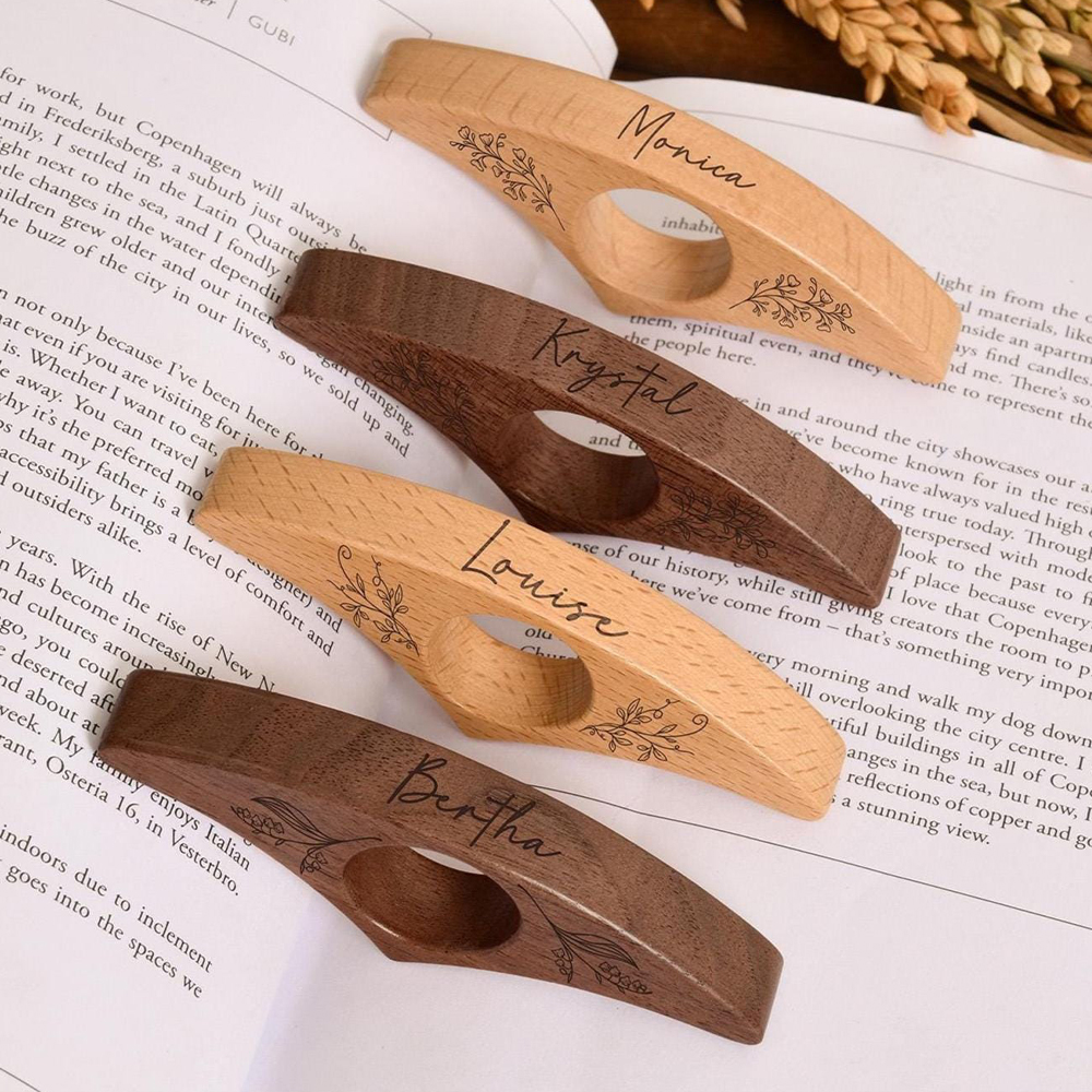 Pagewings Personalized Name And Design Book Page Holder