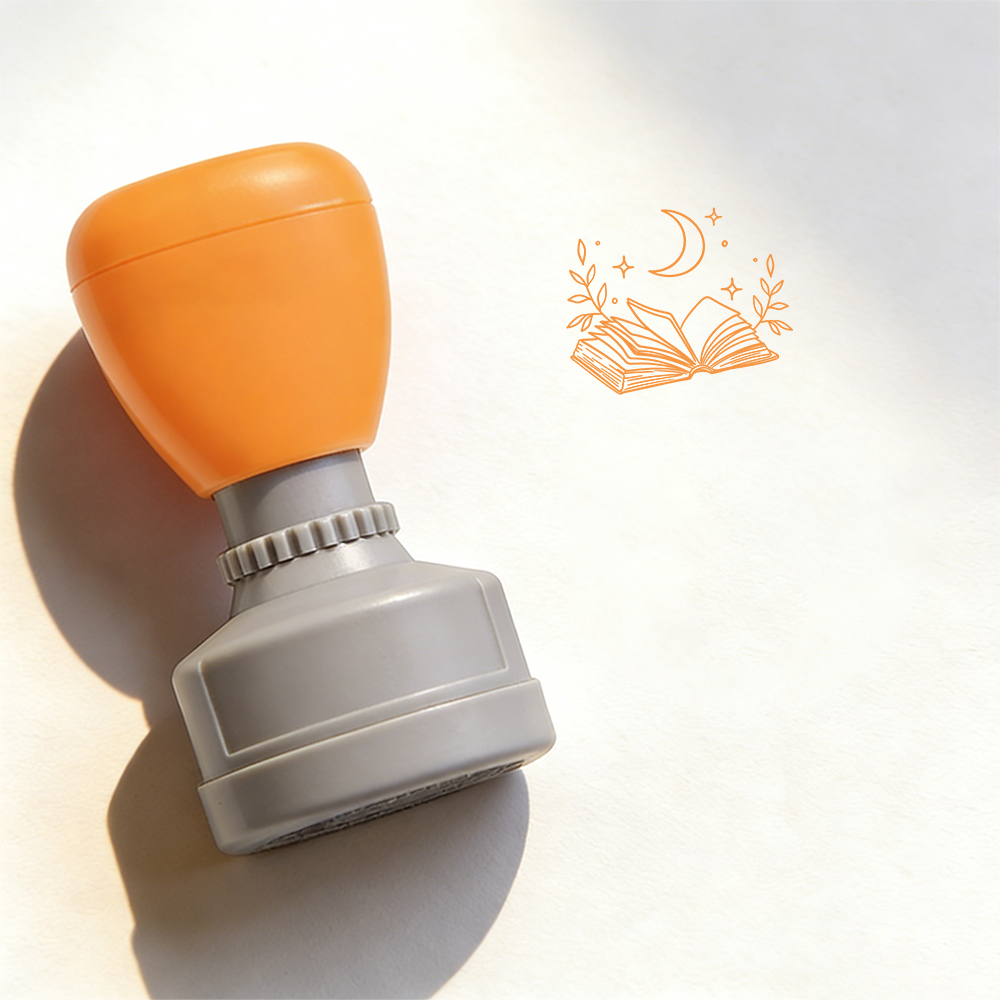 Pagewings Read Books Be Kind Stay Weird Stamp