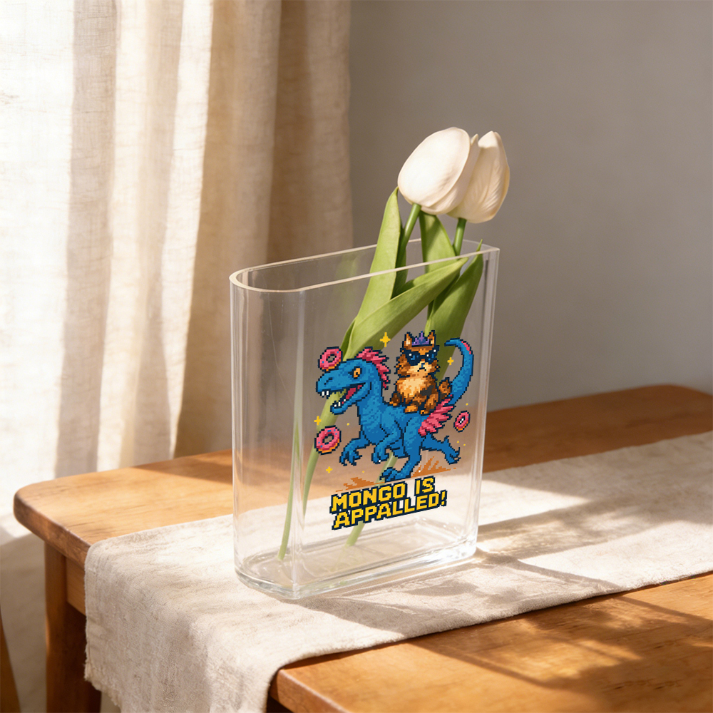 Pagewings Mongo is Appalled Acrylic Book Vase
