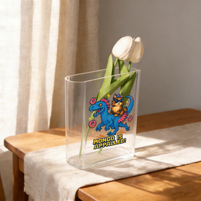Pagewings Mongo is Appalled Acrylic Book Vase