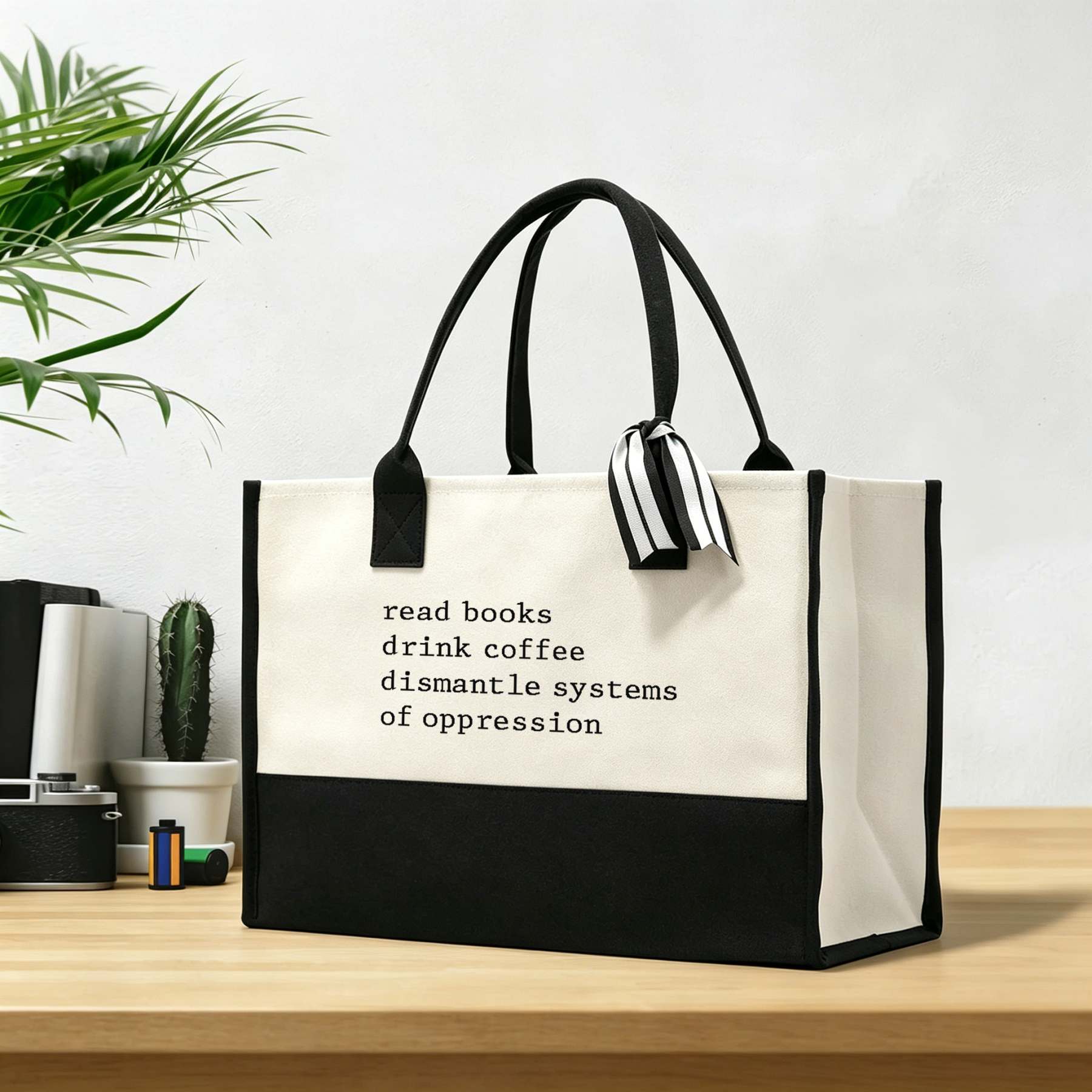 Pagewings Read Books Drink Coffee11406 Large Tote Bag