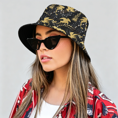 Pagewings Fantasy Book Lover2011H Bucket Hat