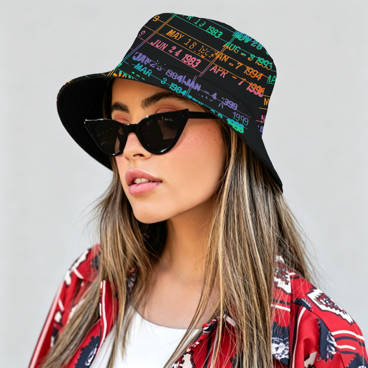 Pagewings Library Card2004H Bucket Hat