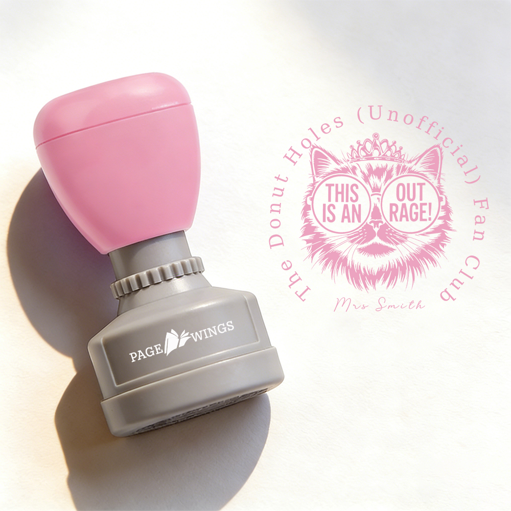 Pagewings Personalized Sci Fi Lover Stamp
