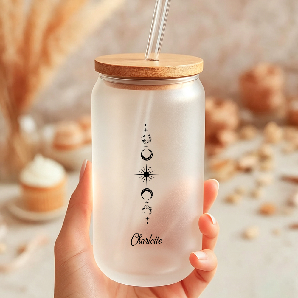 Pagewings Personalized Fantasy Novel Lovers Glass Can Tumbler