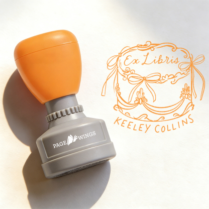 Pagewings Personalized Ex Libris Stamp