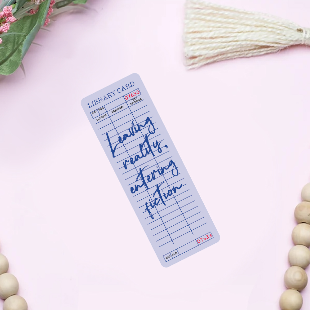 Pagewings Leaving Reality Entering Fiction Bookmark
