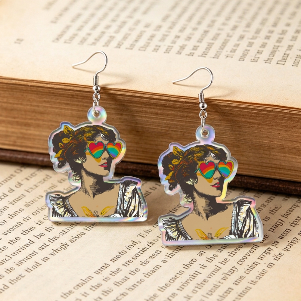 Pagewings More Pride Less Prejudice Earrings