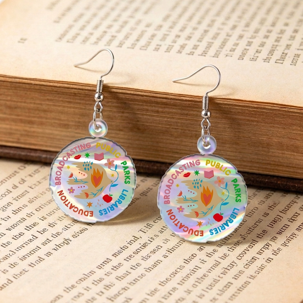 Pagewings Public Libraries Earrings