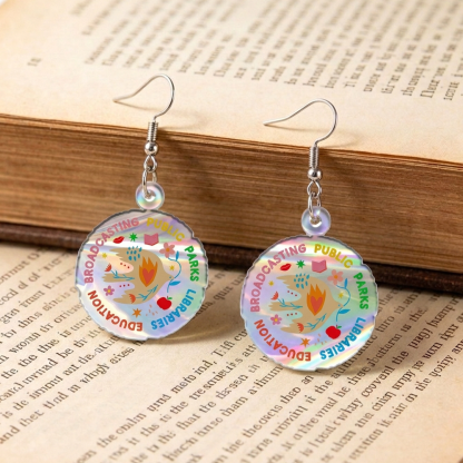 Pagewings Public Libraries Earrings